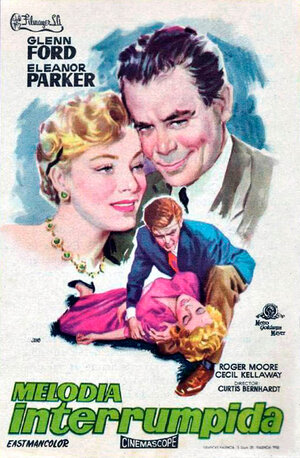 Постер: (Прерванная мелодия, 1955 - вся информация о фильме на FilmNavi.ru