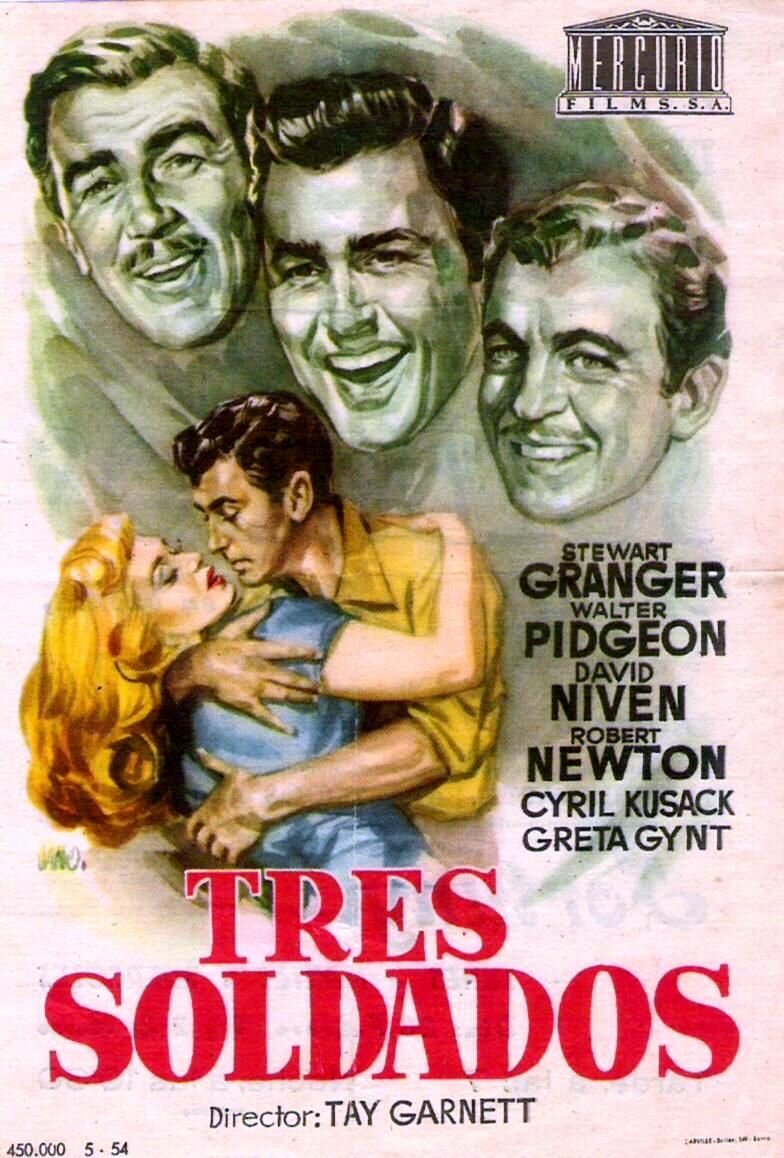 Постеры: Три солдата / Постер фильма «Три солдата» (1951) #1936843