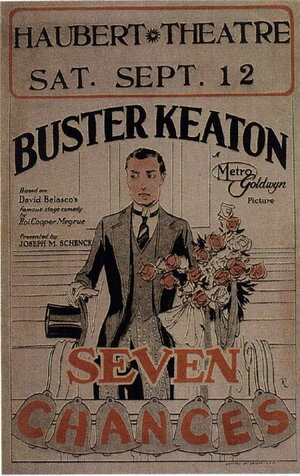 Постер: (Семь шансов, 1925 - вся информация о фильме на FilmNavi.ru