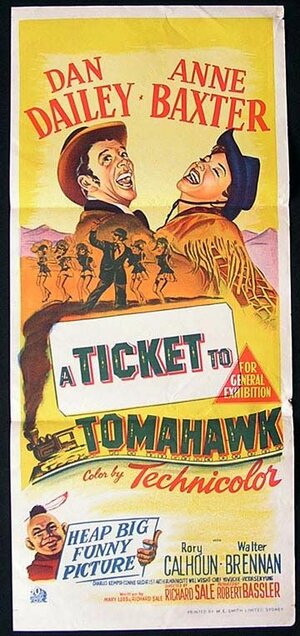 Постер: (Билет в Томагавк, 1950 - вся информация о фильме на FilmNavi.ru
