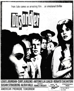 Постер: (Беспорядок, 1962 - вся информация о фильме на FilmNavi.ru