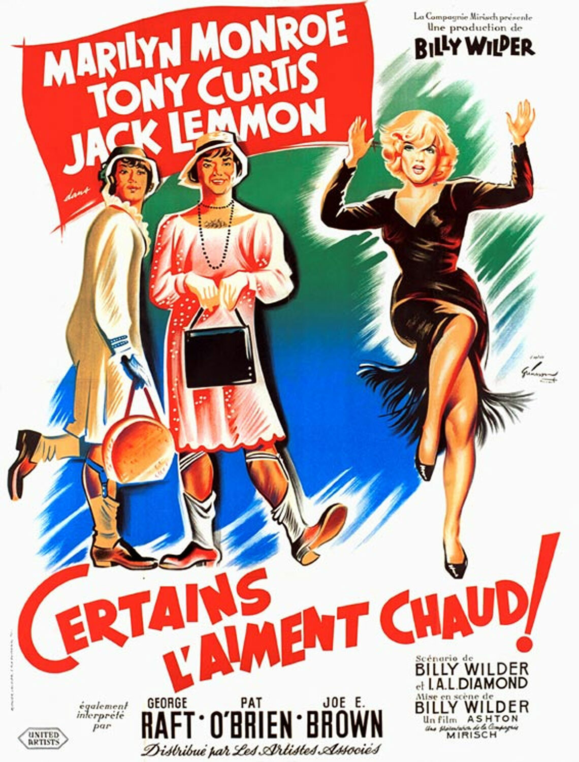 Постеры: В джазе только девушки / Постер фильма «В джазе только девушки ...