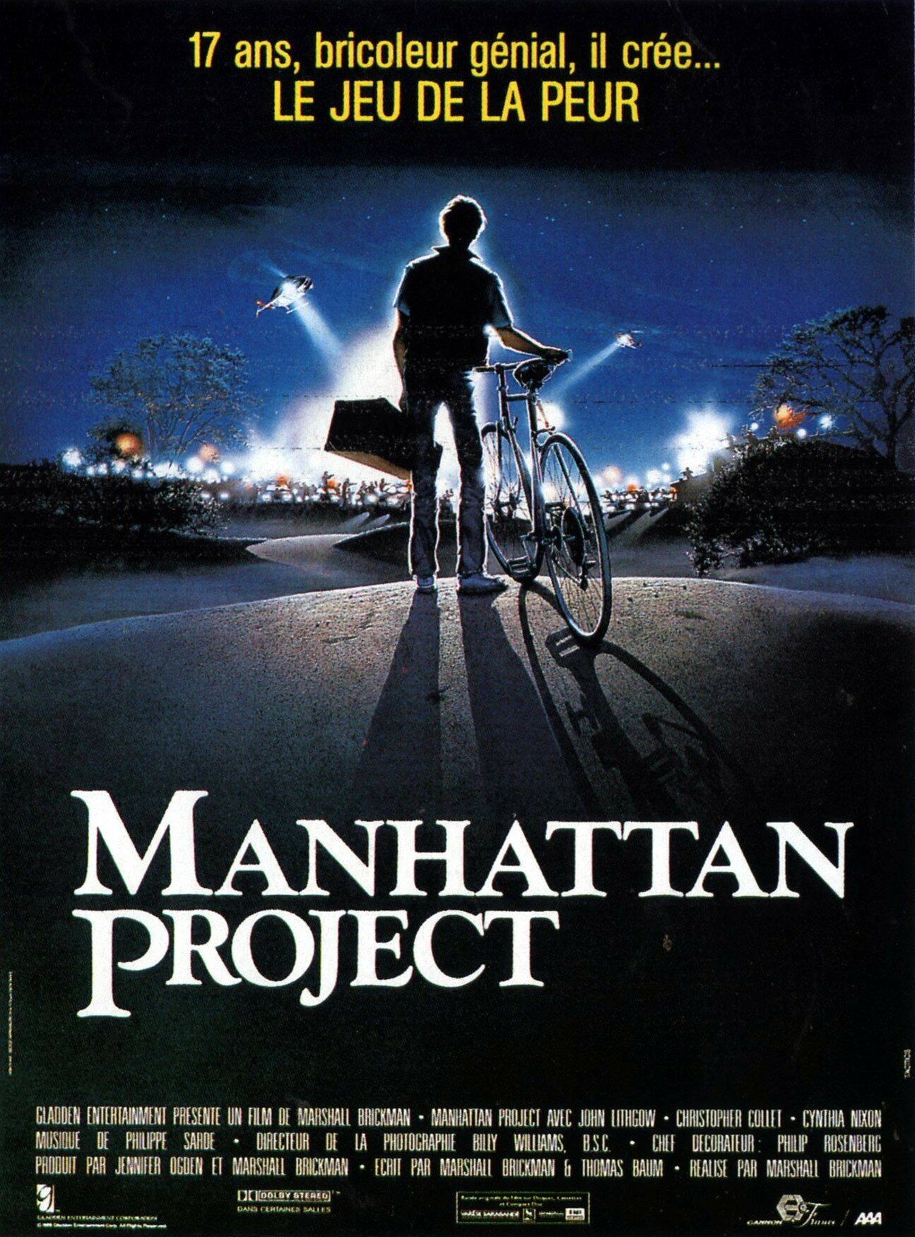 Постеры: Манхэттенский проект / Постер фильма "Манхэттенский проект" (1986) #203