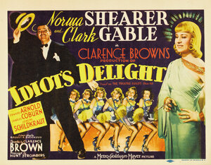 Постер: (Восторг идиота, 1939 - вся информация о фильме на FilmNavi.ru