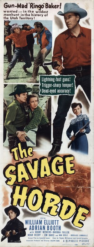 Постер: (The Savage Horde, 1950 - вся информация о фильме на FilmNavi.ru
