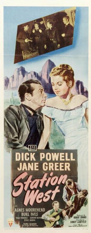 Постер: (Станция Вест, 1948 - вся информация о фильме на FilmNavi.ru