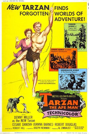 Постер: (Тарзан, человек-обезьяна, 1959 - вся информация о фильме на FilmNavi.ru