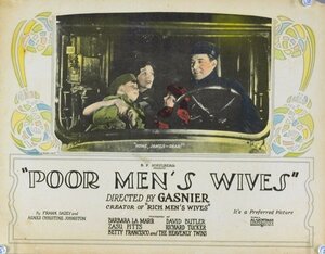 Постер: (Жёны бедняков, 1923 - вся информация о фильме на FilmNavi.ru