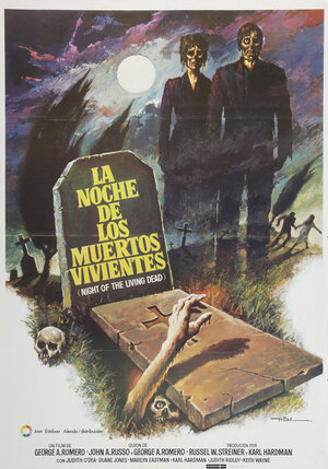 Постер: (Ночь живых мертвецов, 1968 - вся информация о фильме на FilmNavi.ru