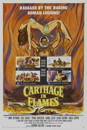 Постер: (Карфаген в огне, 1960 - вся информация о фильме на FilmNavi.ru