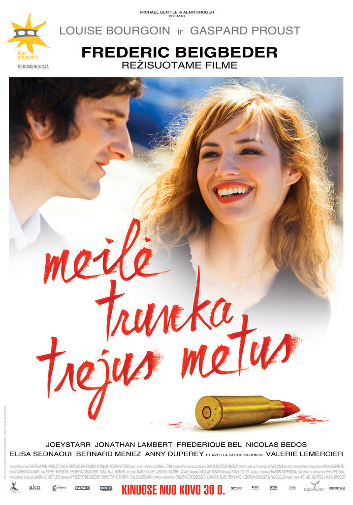 Постеры: Любовь живет три года / Постер фильма «Любовь живет три года ...