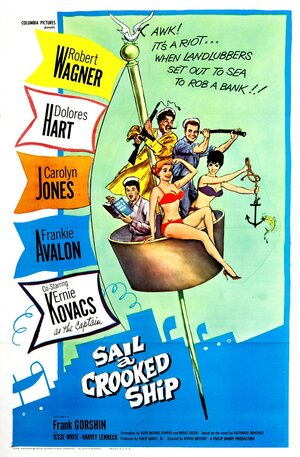 Постер: (Sail a Crooked Ship, 1961 - вся информация о фильме на FilmNavi.ru