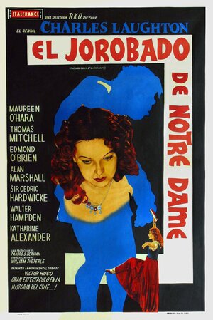 Постер: (Горбун Собора Парижской Богоматери, 1939 - вся информация о фильме на FilmNavi.ru