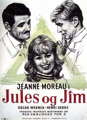 Постер: (Жюль и Джим, 1962 - вся информация о фильме на FilmNavi.ru
