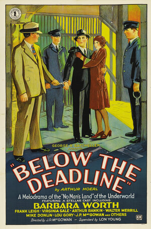 Постер: (Below the Deadline, 1929 - вся информация о фильме на FilmNavi.ru