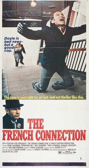 Постер: (Французский связной, 1971 - вся информация о фильме на FilmNavi.ru