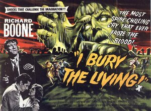 Постер: (Я хороню живого, 1958 - вся информация о фильме на FilmNavi.ru