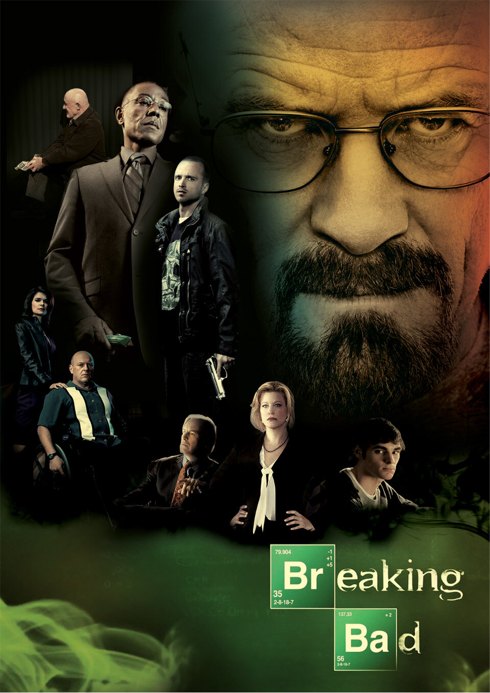 Постеры: Во все тяжкие / Фан-арт сериала «Во все тяжкие» (2008) #2245236
