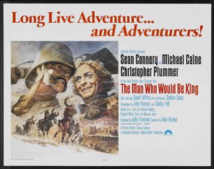 Постер: (Человек, который хотел быть королем, 1975 - вся информация о фильме на FilmNavi.ru