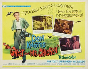 Постер: (The Ghost and Mr. Chicken, 1966 - вся информация о фильме на FilmNavi.ru