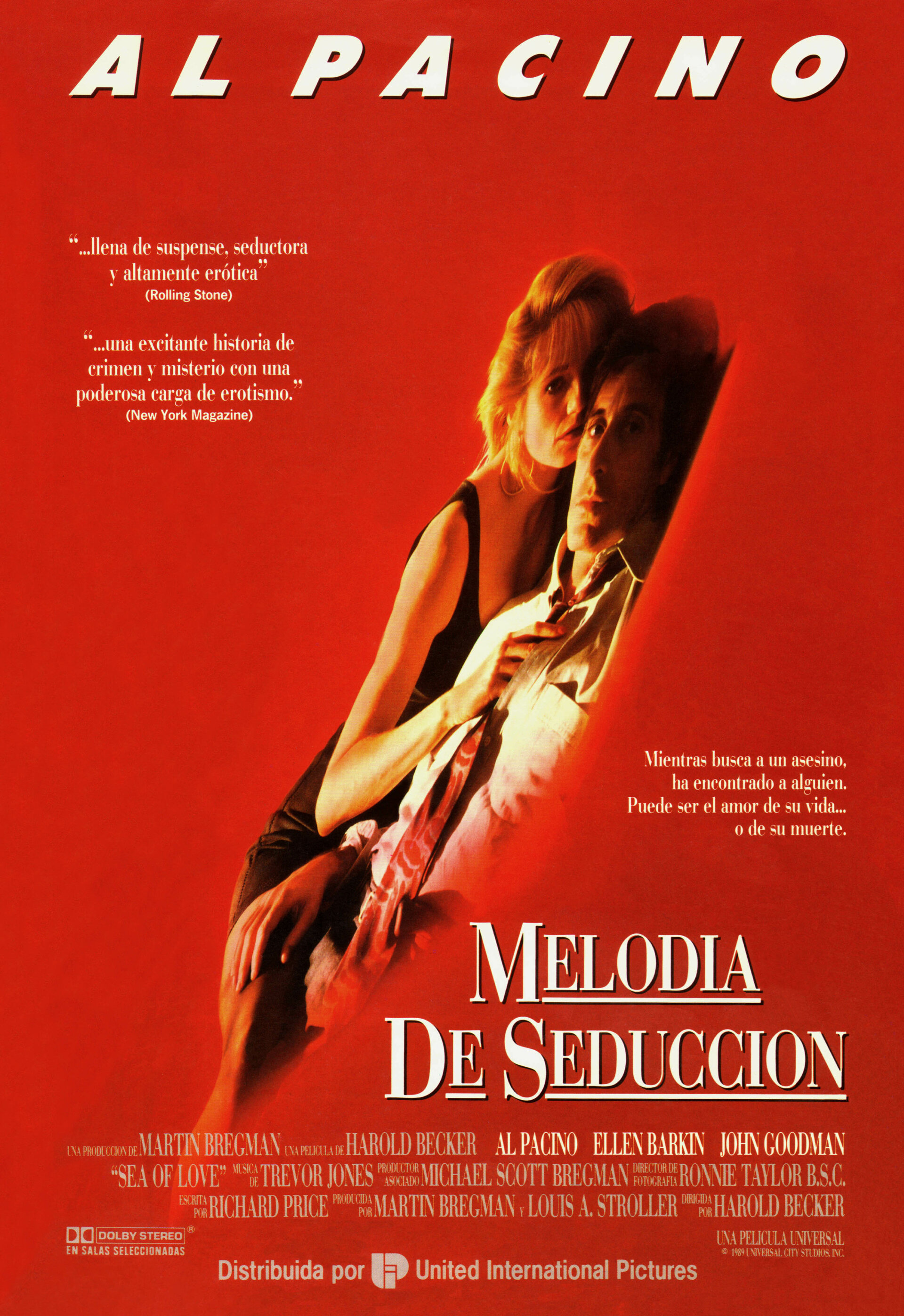 Постеры: Море любви / Постер фильма «Море любви» (1989) #2514500