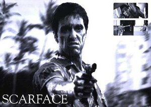 Постер: (Лицо со шрамом, 1983 - вся информация о фильме на FilmNavi.ru