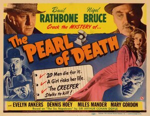 Постер: (Шерлок Холмс: Жемчужина смерти, 1944 - вся информация о фильме на FilmNavi.ru