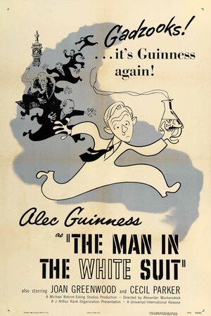 Постер: (Человек в белом костюме, 1951 - вся информация о фильме на FilmNavi.ru