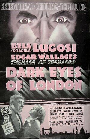 Постер: (Черные глаза Лондона, 1939 - вся информация о фильме на FilmNavi.ru