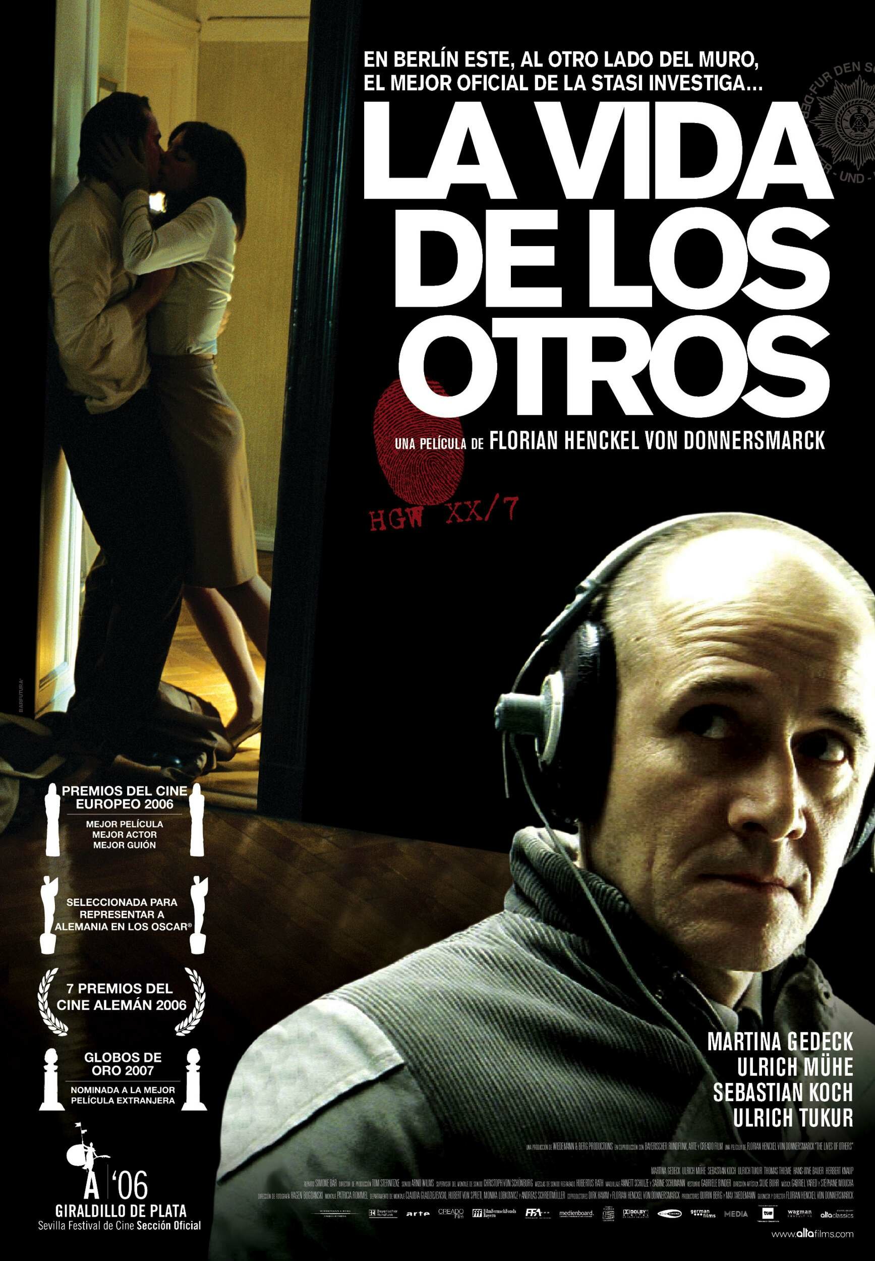 Постеры: Жизнь других / Постер фильма «Жизнь других» (2006) #706031