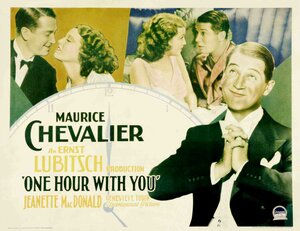 Постер: (Один час с тобой, 1932 - вся информация о фильме на FilmNavi.ru