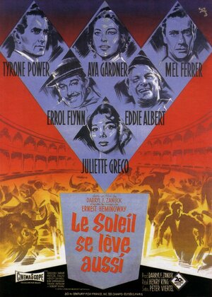 Постер: (И восходит солнце, 1957 - вся информация о фильме на FilmNavi.ru