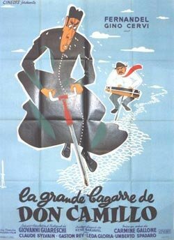 Постер: (Дон Камилло и депутат Пеппоне, 1955 - вся информация о фильме на FilmNavi.ru