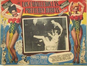 Постер: (Джентльмены предпочитают блондинок, 1953 - вся информация о фильме на FilmNavi.ru