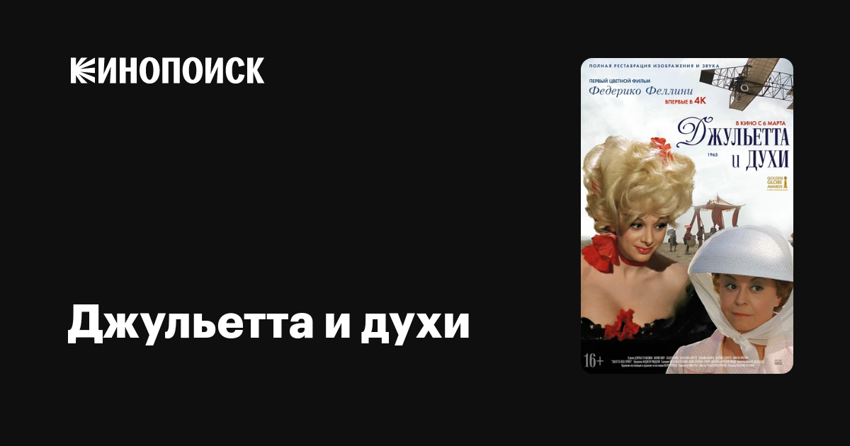 Джульетта и духи (1965) — Кинопоиск