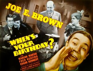 Постер: (When's Your Birthday?, 1937 - вся информация о фильме на FilmNavi.ru