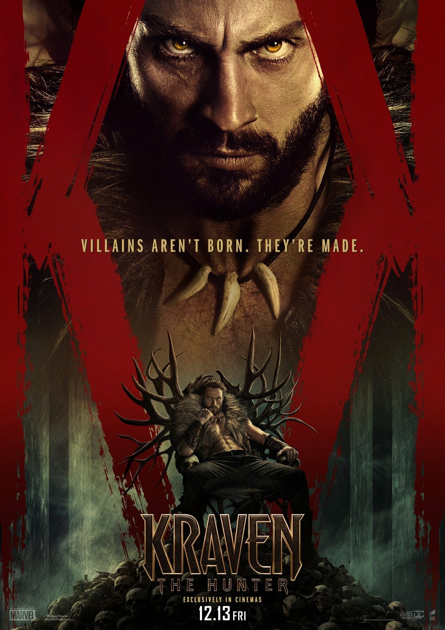 Постеры: Крейвен-охотник / Постер фильма «Крейвен-охотник» (2024) #4136483