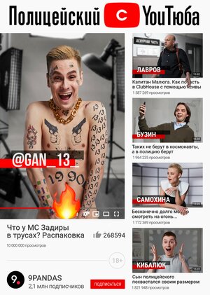 Постер: (Полицейский с YouТюба, 2021 - вся информация о сериале на FilmNavi.ru