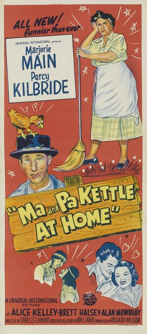 Постер: (Ma and Pa Kettle at Home, 1954 - вся информация о фильме на FilmNavi.ru