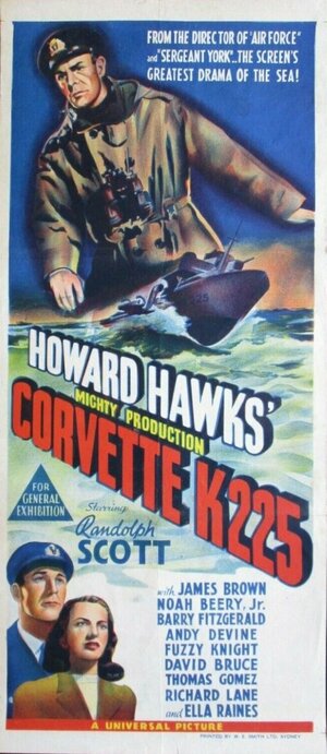 Постер: (Корвет K-225, 1943 - вся информация о фильме на FilmNavi.ru