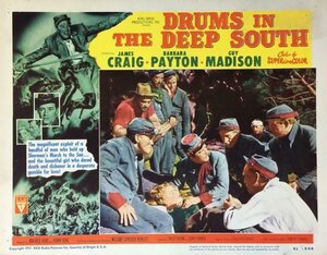 Постер: (Барабаны глубокого юга, 1951 - вся информация о фильме на FilmNavi.ru