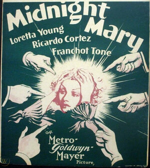 Постер: (Полуночная Мэри, 1933 - вся информация о фильме на FilmNavi.ru