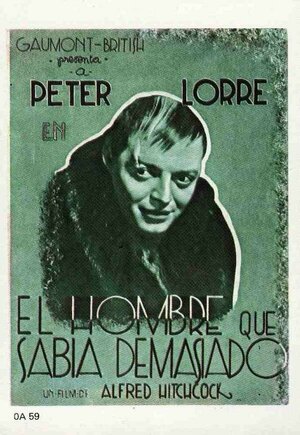 Постер: (Человек, который слишком много знал, 1934 - вся информация о фильме на FilmNavi.ru