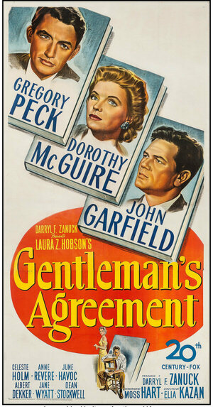 Постер: (Джентльменское соглашение, 1947 - вся информация о фильме на FilmNavi.ru