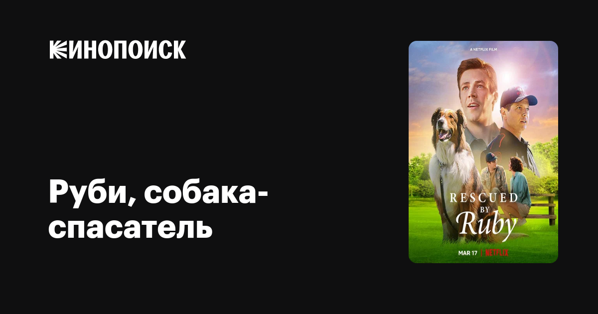 Руби, собака-спасатель (2022) — Кинопоиск