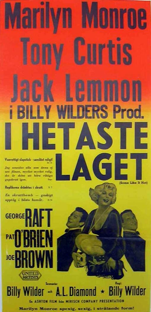 Постеры: В джазе только девушки / Постер фильма «В джазе только девушки ...