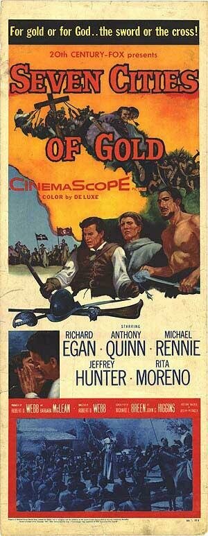 Постер: (Семь золотых городов, 1955 - вся информация о фильме на FilmNavi.ru