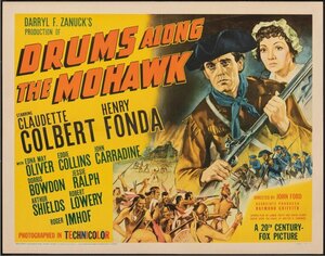 Постер: (Барабаны долины Мохок, 1939 - вся информация о фильме на FilmNavi.ru