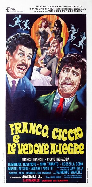 Постер: (Franco, Ciccio e le vedove allegre, 1968 - вся информация о фильме на FilmNavi.ru