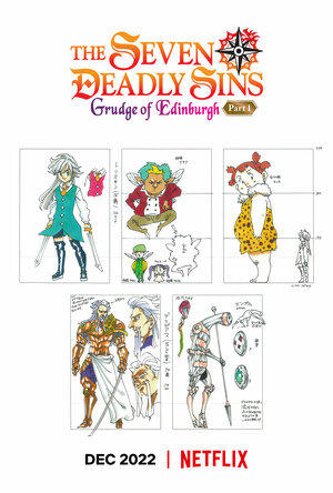 Постер: (Семь смертных грехов: Недовольство Эдинбурга, 2022 - вся информация о мультфильме на FilmNavi.ru